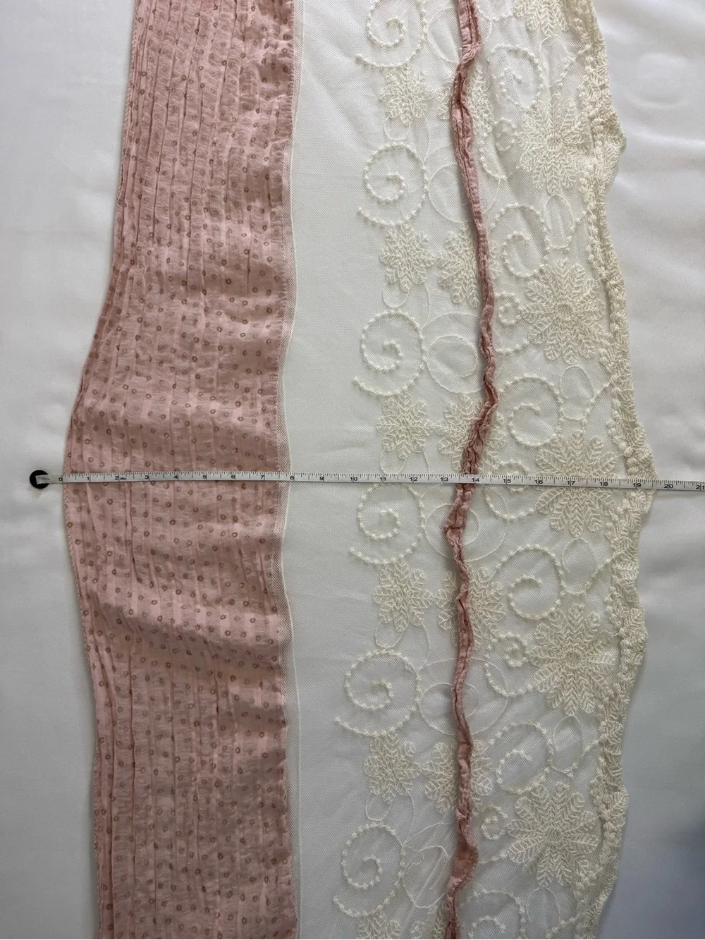 Multiway Lace Rosette Scarf Shrug Shawl Cottagecore Fairy